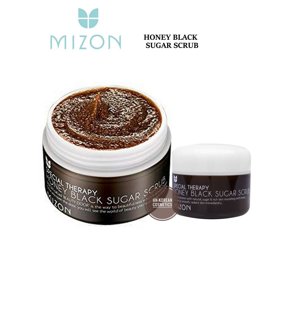 Mizon Honey Black Sugar Scrub - 14dc2-mizon_honey_black_sugar_scrub-02.jpeg