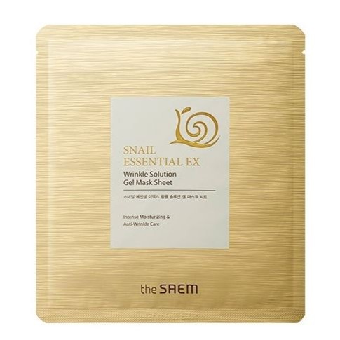 THE SAEM Snail Essential EX Wrinkle Solution Gel Mask Sheet - 4dcb8-saem.jpeg