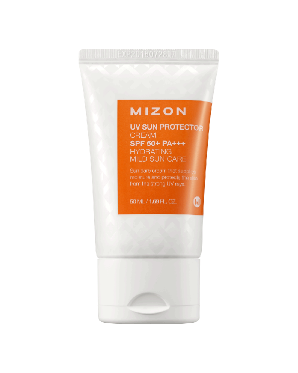 Солнцезащитный крем для лица с бета-глюканом Mizon UV Sun Protector Cream SPF50+ Pa+++ - 6763a-1-1-1mizon-uv-sun-protector-cream-sfp50.png