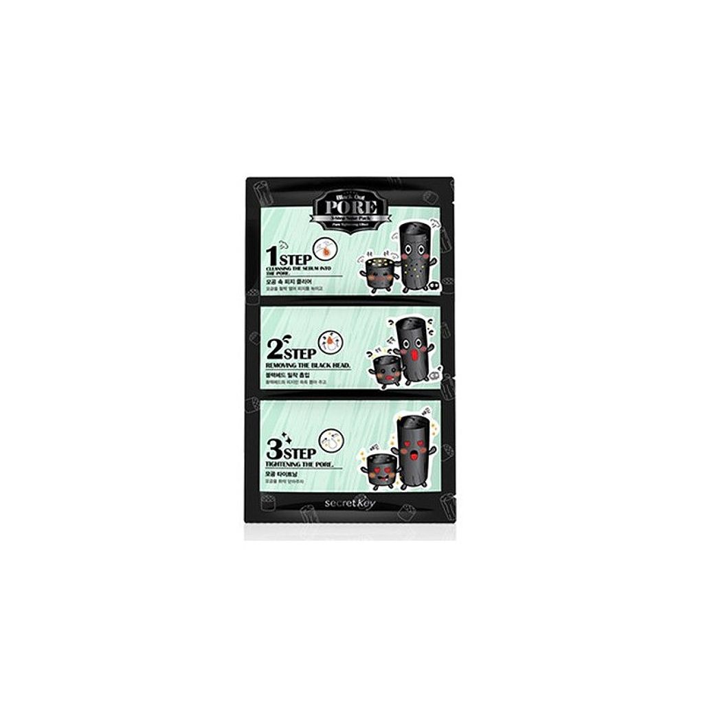 SECRET KEY BLACK OUT PORE 3 STEP NOSE PACK - 71a1d-4secret-key-black-out-pore-3-step-nose-pack.jpg