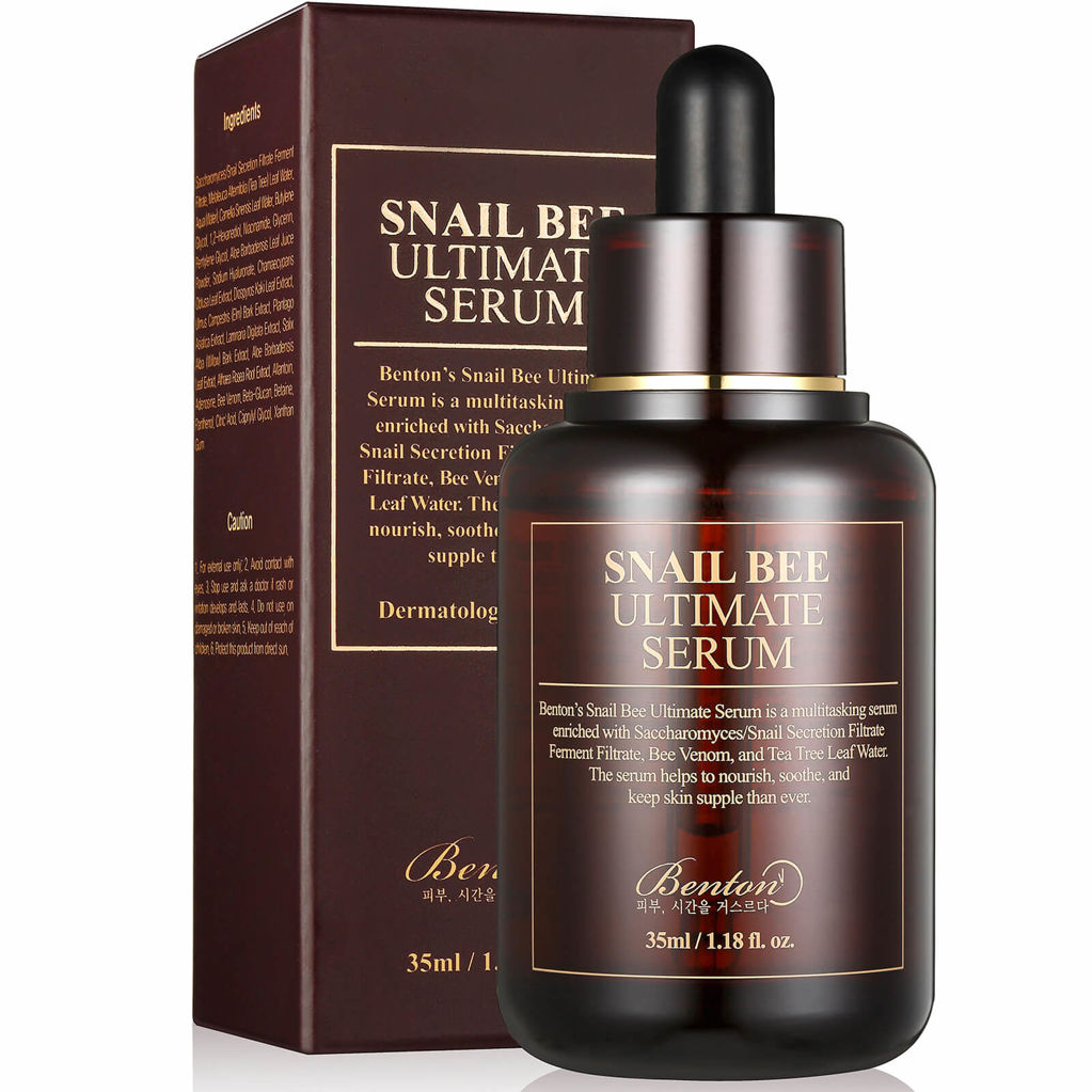 Сыворотка с Муцином Улитки и Ядом Пчелы Benton Snail Bee Ultimate Serum  - 885c5-Snail.jpg