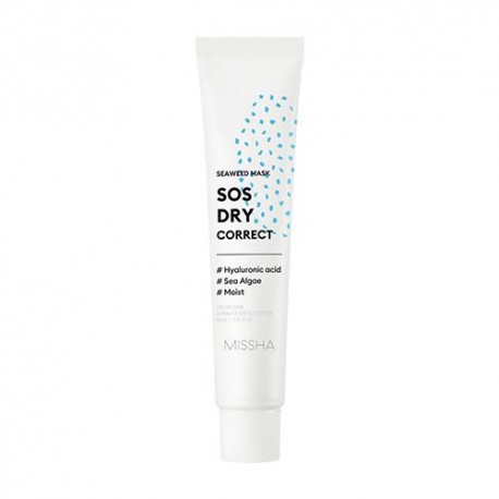 Увлажняющая гель-маска для сухой кожи MISSHA SOS Dry Correct Seaweed Mask - 9409c-missha-sos-dry-correct-seaweed-mask-60ml.jpg