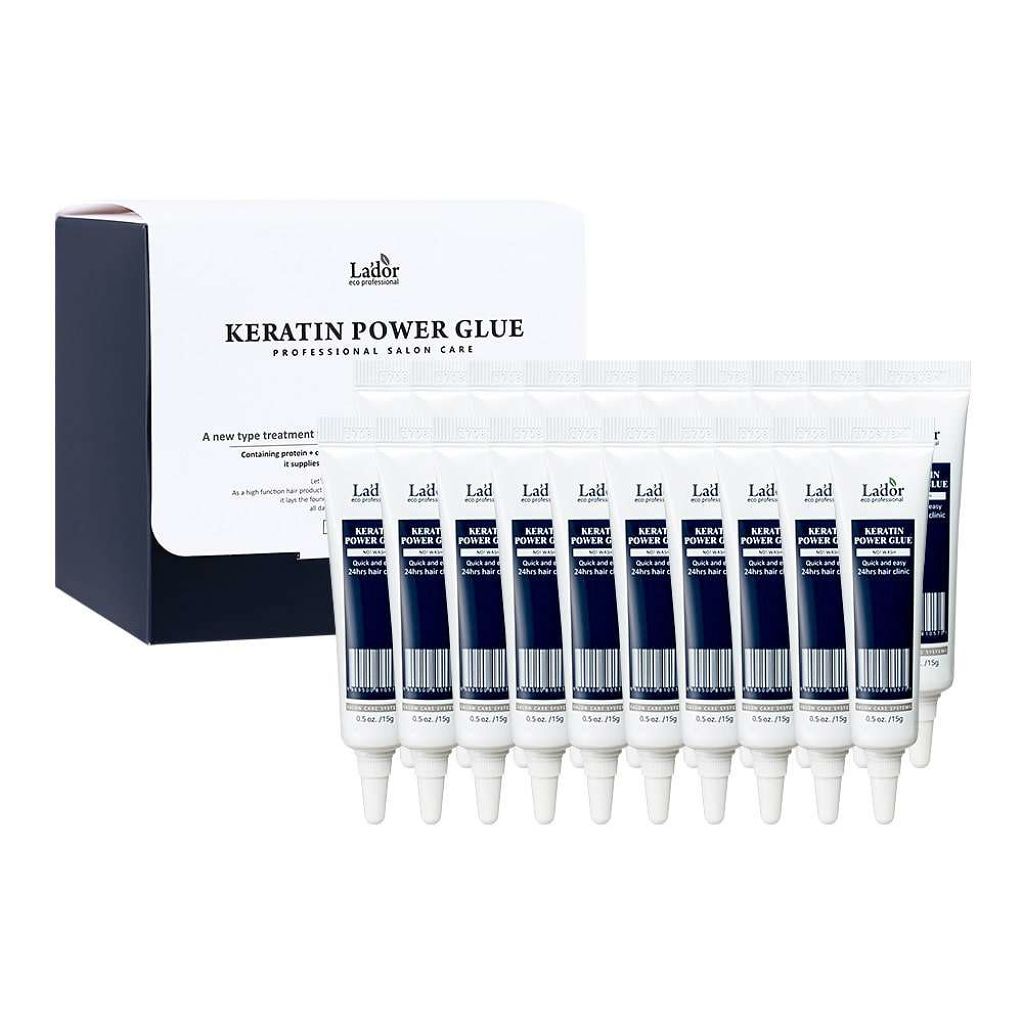 Профессиональная сыворотка с кератином для секущихся кончиков волос LADOR Keratin Power Glue 20x15g - bcbaa-Lador-20x15g_600x600-2x.jpg