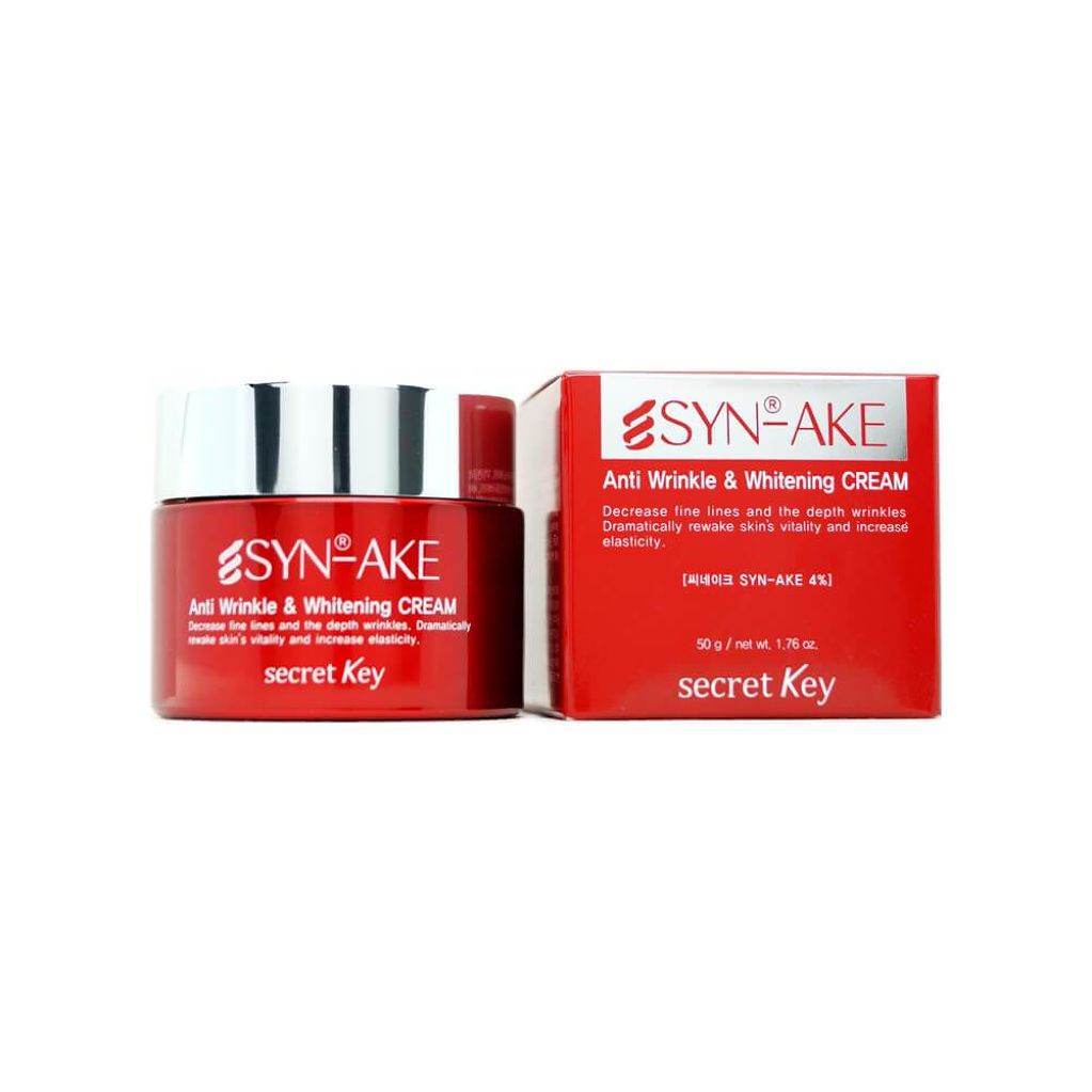 Антивозрастной крем для лица Secret Key SYN-AKE Anti Wrinkle & Whitening Cream - c03e8-Anti_Wrinkle_Whitening_Cream_50g4_1024x1024--1-.jpg