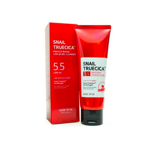 Восстанавливающий гель для умывания  SOMEBYMI Snail TrueCICA Miracle Repair Low Ph Gel Cleanser