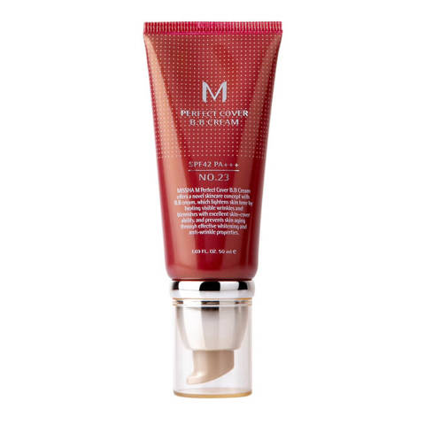 BB крем с идеальным покрытием MISSHA M PERFECT COVER BB CREAM SPF 42 PA+++