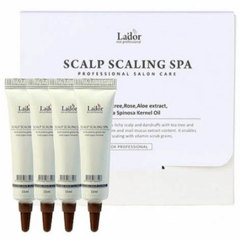 Сыворотка-пилинг для кожи головы LADOR Scalp Scaling Spa 4x15g