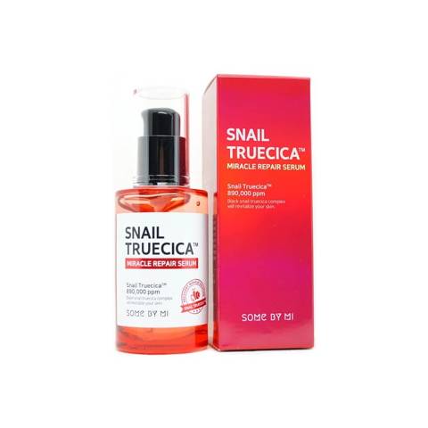 Восстанавливающая сыворотка с муцином чёрной улитки Some By Mi Snail Truecica Miracle Repair Serum