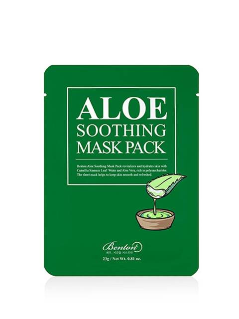 Успокаивающая маска для лица BENTON Aloe Soothing Mask Pack 