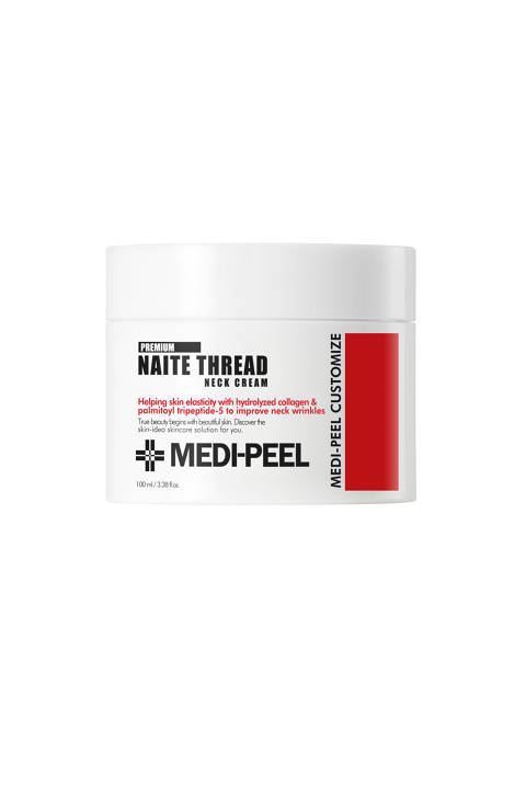  Лифтинг крем для шеи с пептидным комплексом MEDI-PEEL Premium Naite Thread Neck Cream