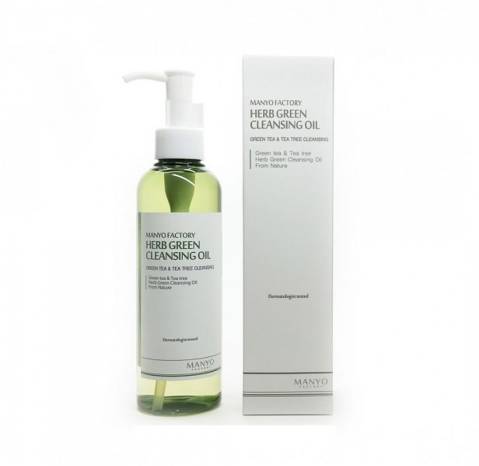 Manyo Herb Green Cleansing Oil