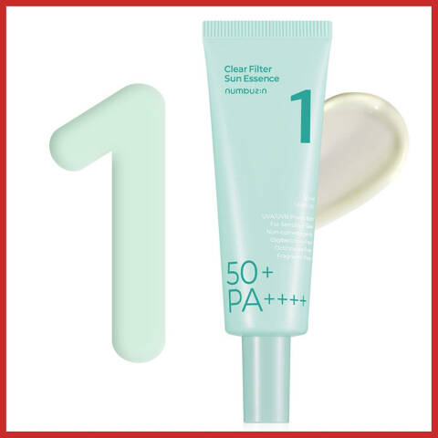 Numbuzin - No.1 Clear Filter Sun Essence SPF50+ PA++++ - Brightening Filter Essence - 50ml